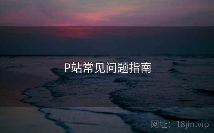 P站常见问题指南 P站常见问题指南