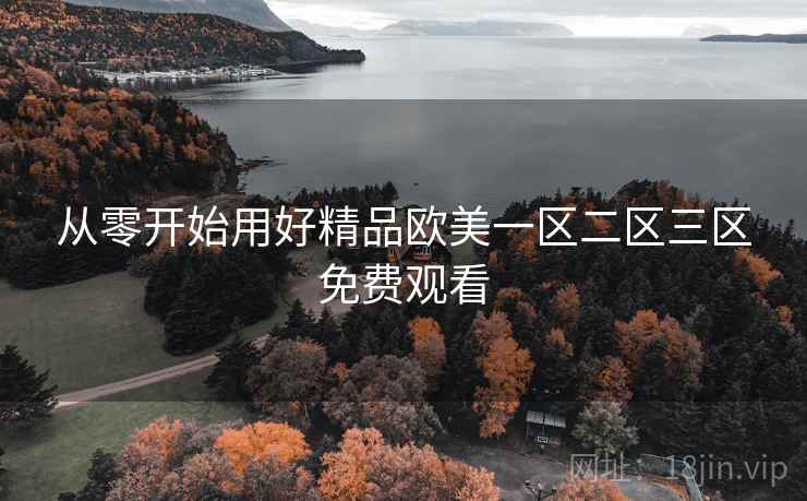 从零开始用好精品欧美一区二区三区免费观看