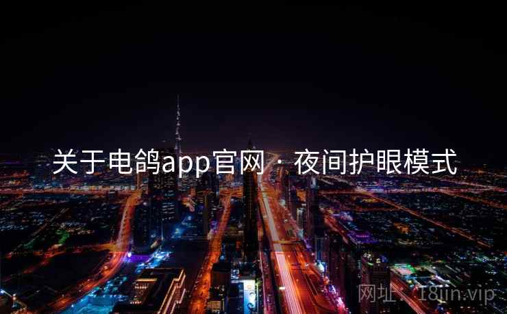 关于电鸽app官网 · 夜间护眼模式
