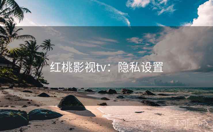 红桃影视tv：隐私设置
