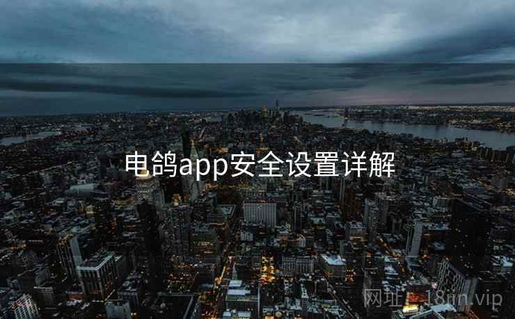 电鸽app安全设置详解 电鸽app安全设置详解